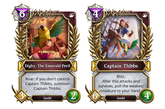 Digby y Captain Thibbs - Gods Unchained
