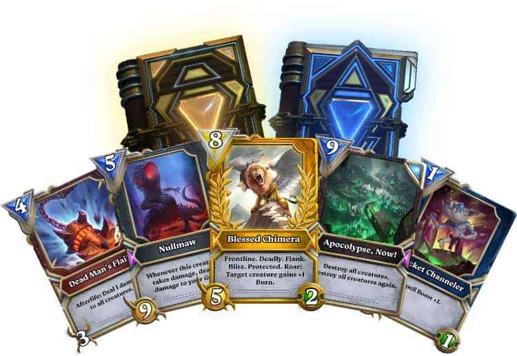 Genesis set packs and cards - Gods Unchained