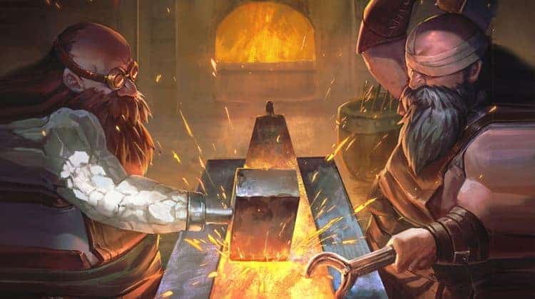 Forja de cartas de calidad Shiny en Gods Unchained