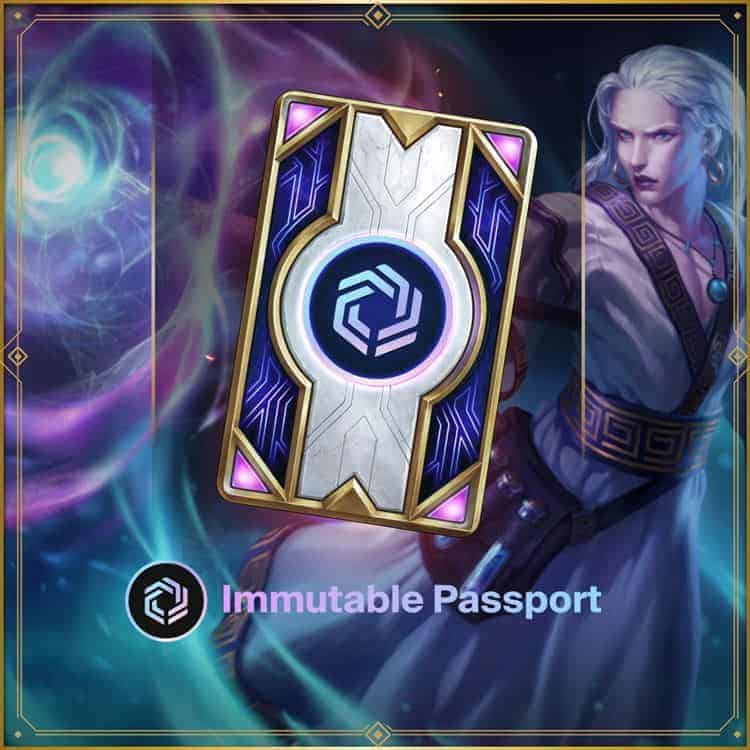 Gods Unchained - Immutable Passport cardback
