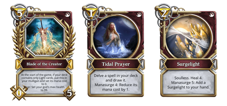 Mejores cartas de Tides of Fate - Light - GU Masters