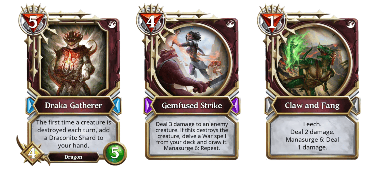 Mejores cartas de Tides of Fate - War - GU Masters